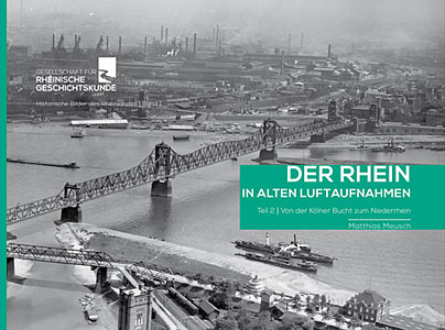 Der Rhein in alten Luftaufnahmen