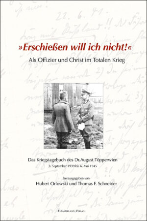Buchcover von Erschießen will ich nicht ! aus dem Gaasterland Verlag