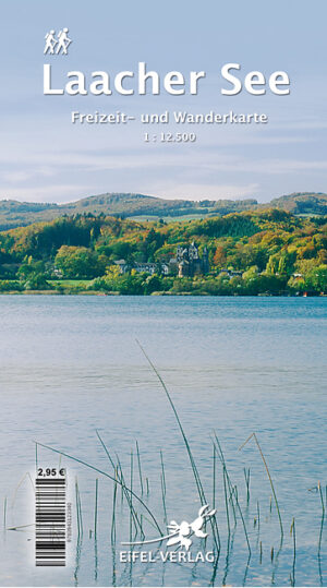 Buchcover von der Laacher See Karte aus dem Eifel Verlag und Gaasterland Verlag